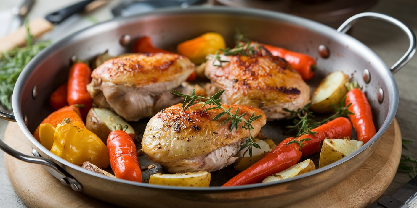 One-Pan Chicken and Vegetables